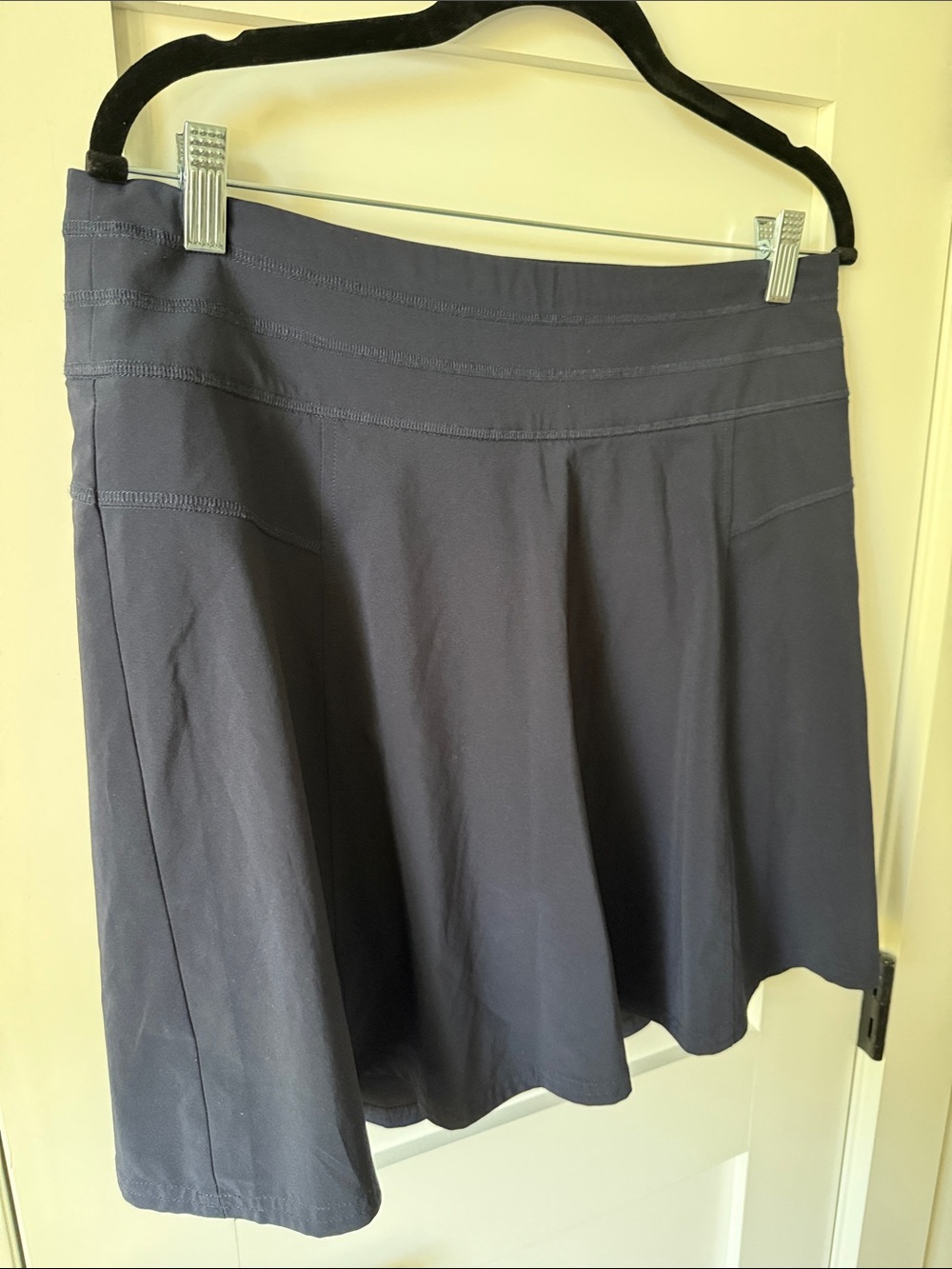 Athleta Navy Blue A-Line Skirt